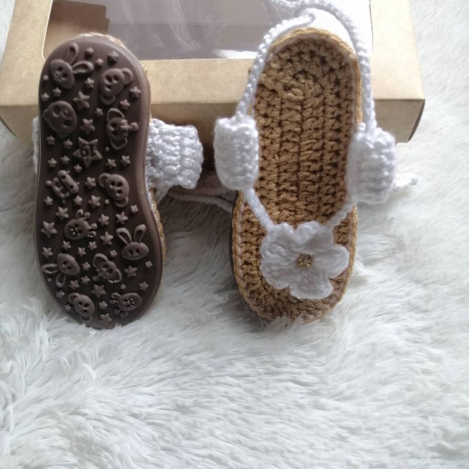 Zapatilla Crochet