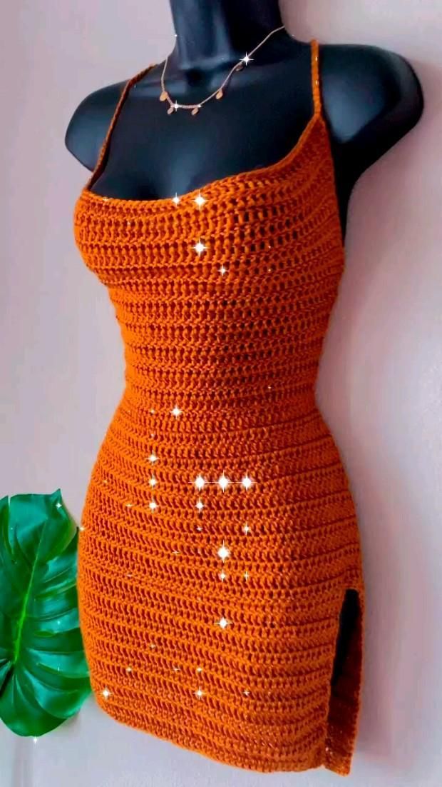 Vestido Crochet Elegante