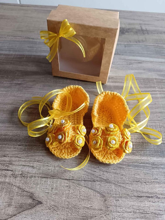 Zapatilla Crochet